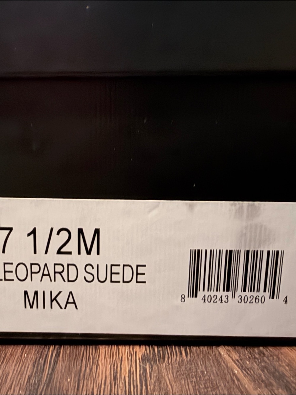 J Slides Leopard-Print Slip-On Sneakers in Brown and Black Brand New in Box 7.5 - Picture 4 of 4